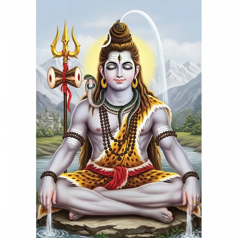 Shiv Ji - Sacred Meditation in Himalayas