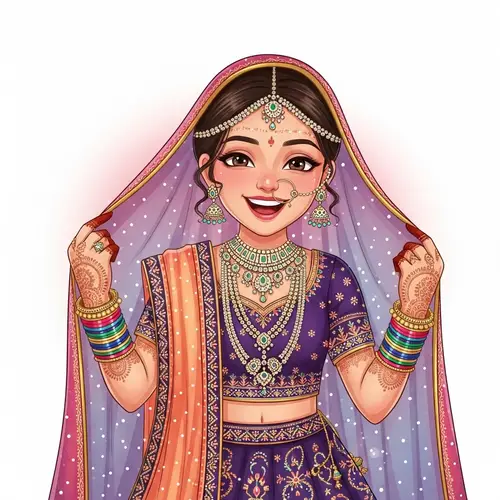 Traditional Indian Wedding Attire | Fashion Photography