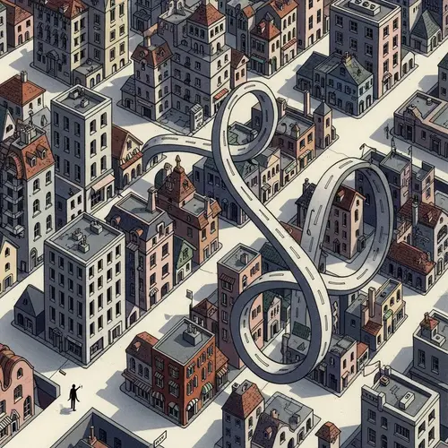 Nameless City Streets: Paradoxical Twists of Reshaped Urban Plan