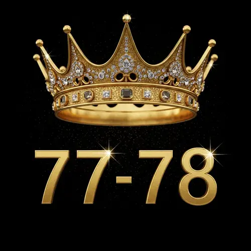 Majestic Golden Crown with Rich Jewels | Regal 77 & 78 Design