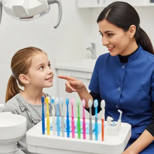 Cute Girl in Dental Clinic | Pediatric Dentist Appointment