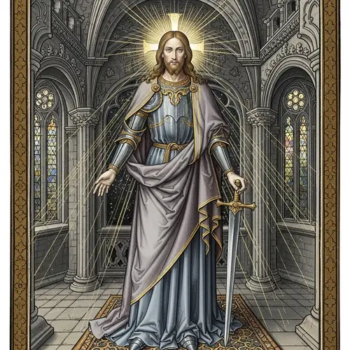 Son of God - Medieval Divine Warrior | Dignified Image