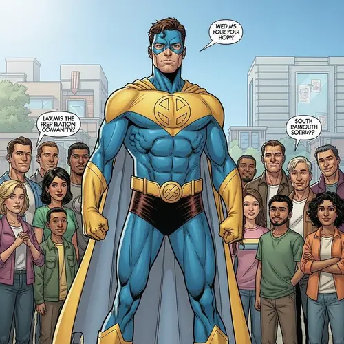 Empowering Community Superhero: Hope & Trust