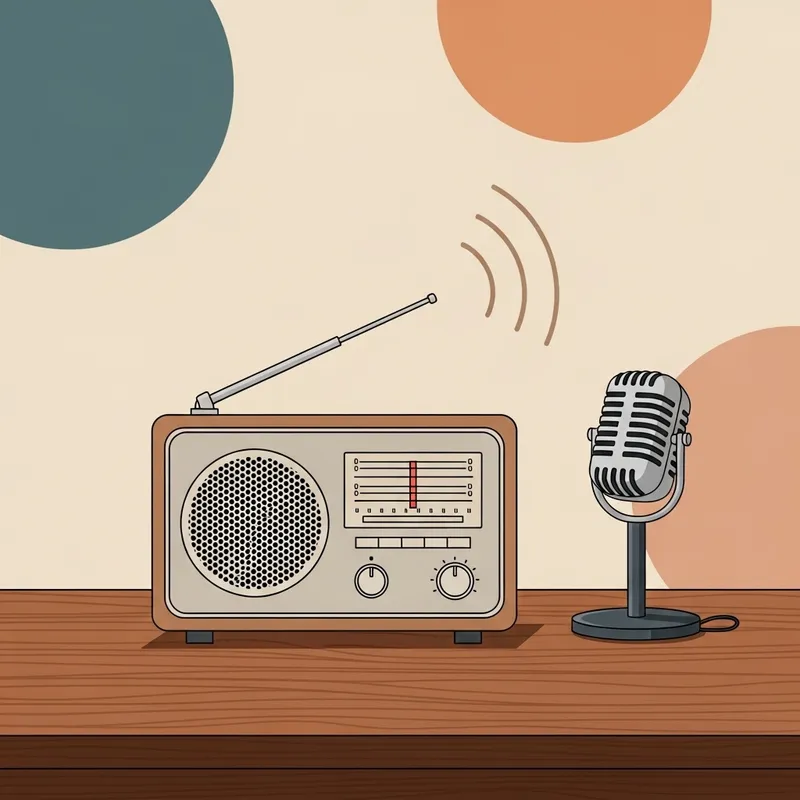 Minimalistic Radio Broadcasting Design