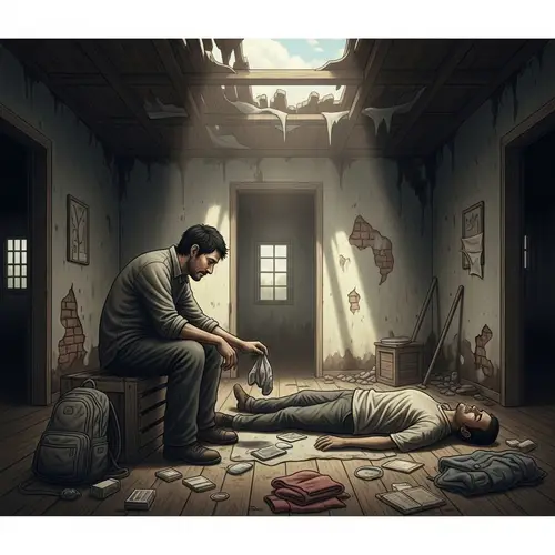 Survival Story: Hispanic Man's Struggle in Abandoned House