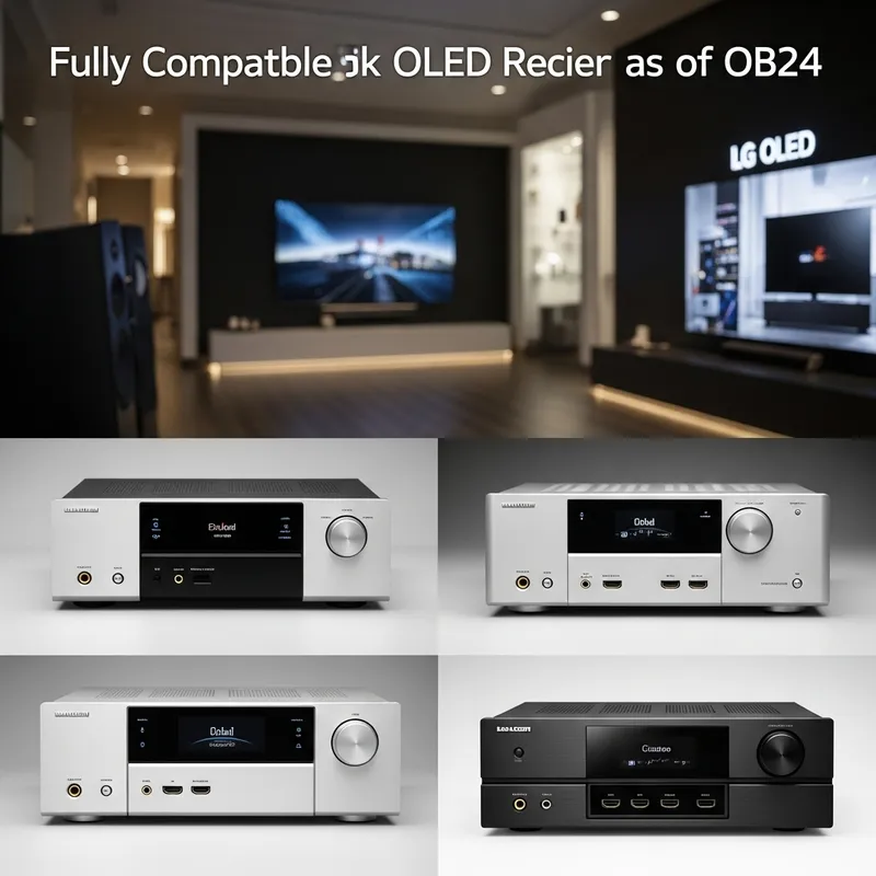 Top AV Receivers for LG OLED TVs in 2024 Top AV Receivers for LG OLED TVs in 2024