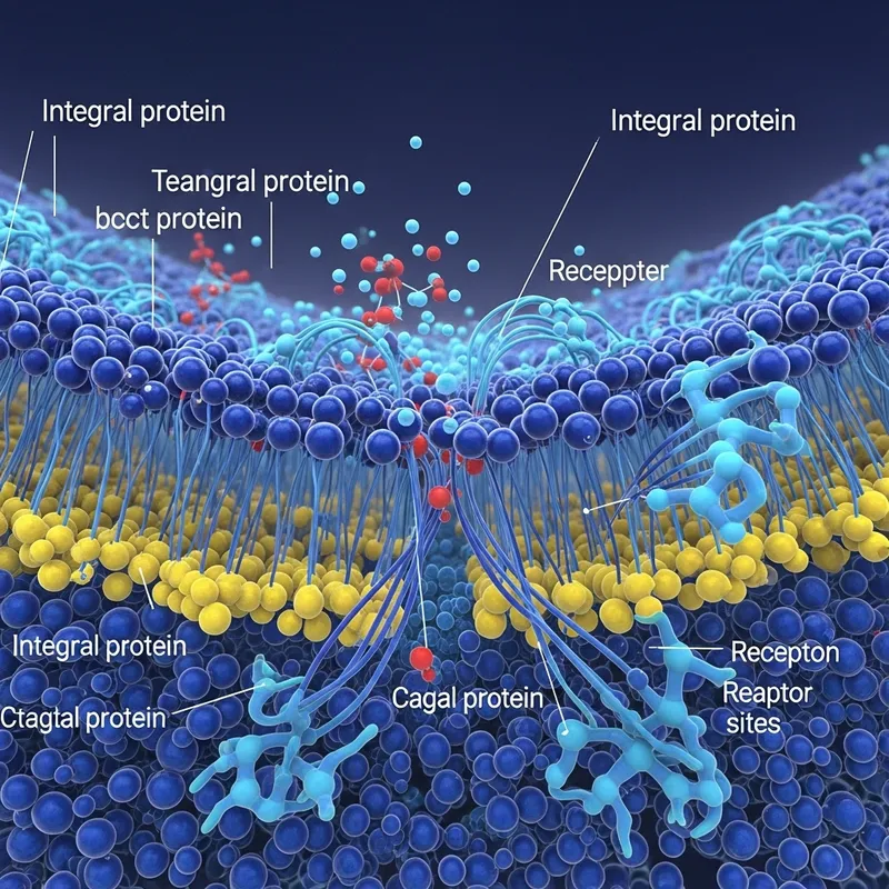 Cell Membrane Structure: Detailed Image & Components