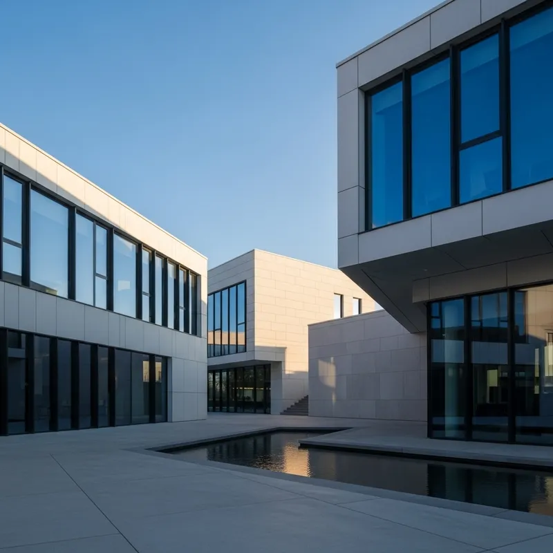 Abstract Modern Architecture | Urban Geometric Design