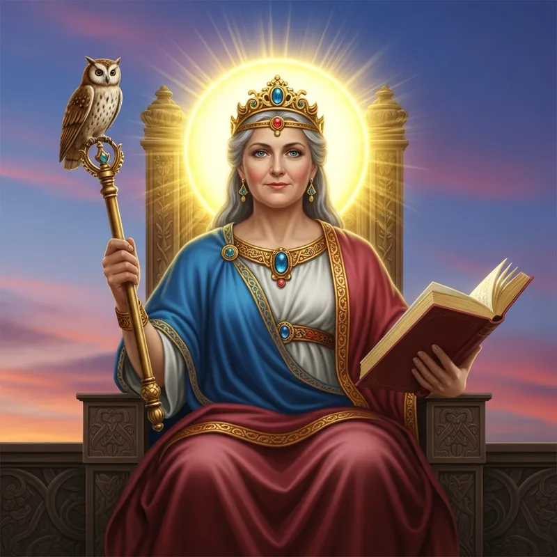 Sophia, Goddess of Wisdom - Mythological Art