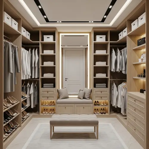 Elegant Luxury Dressing Room Closet Design