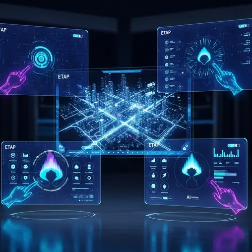 Futuristic ETAP Design Interfaces | Touchless Interaction & AI