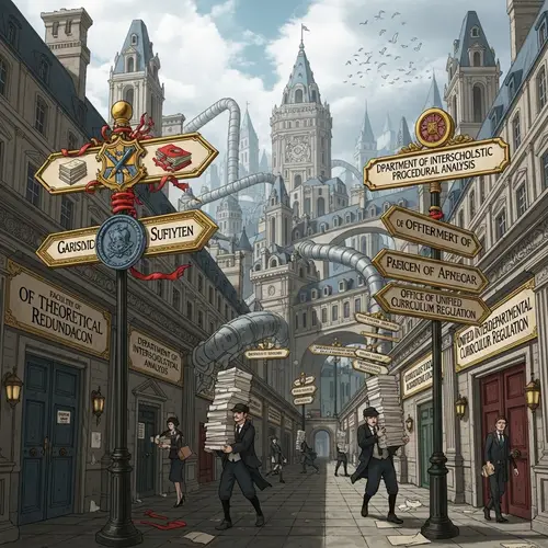 Unique University with Bureaucratic Element