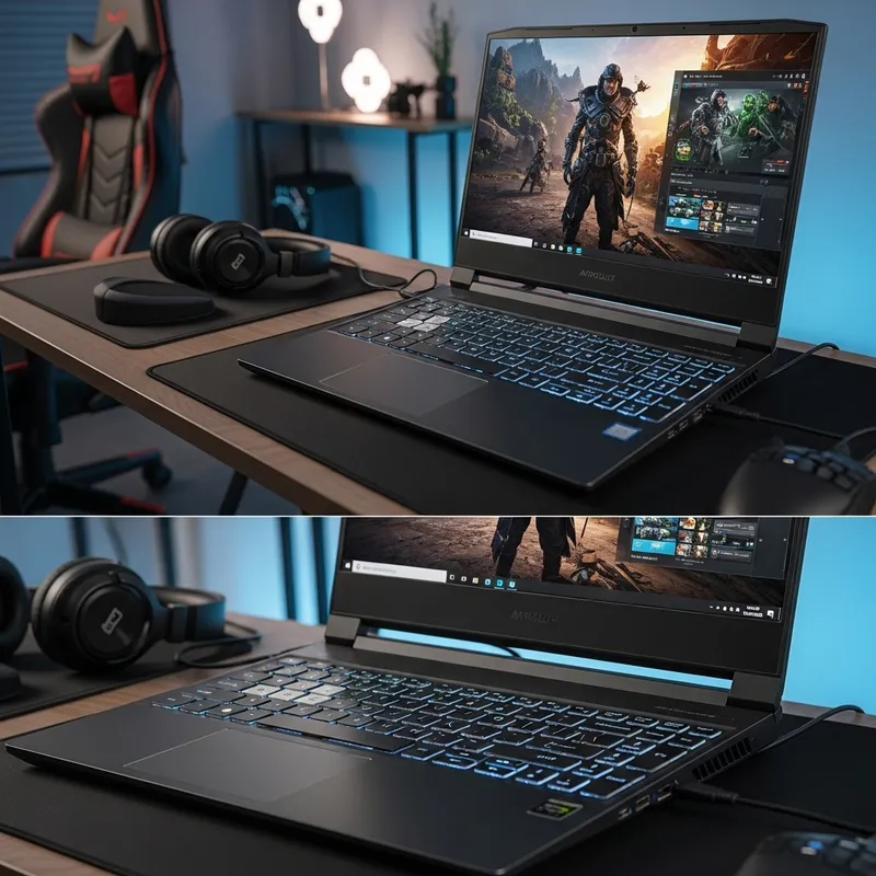 Detailed Gaming Laptop Review: Backlit Keys, Sleek Design, High-Resolution Screen