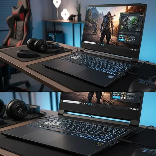 Gaming Laptop Review: Backlit Keyboard, Sleek Design, High-Resolution Screen