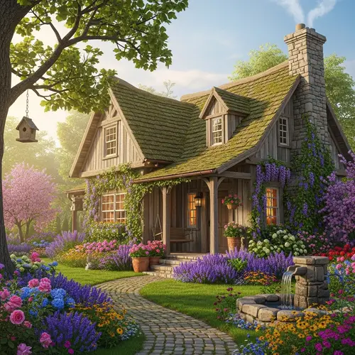 Cozy House in a Small Garden: Tranquil Retreat