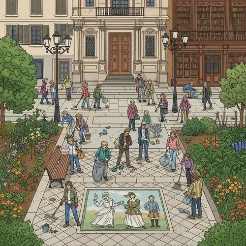 Community Cleanup Scene Reveals Missing Opportunities