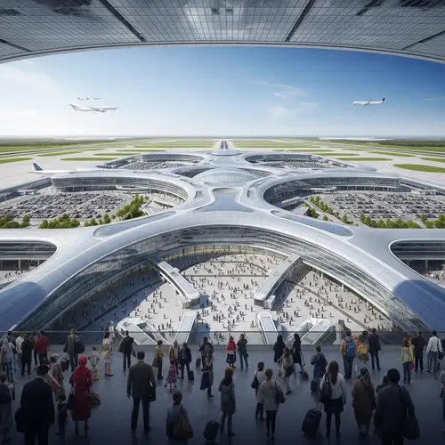 State-of-the-Art Billion Euro Airport | Modern Architecture