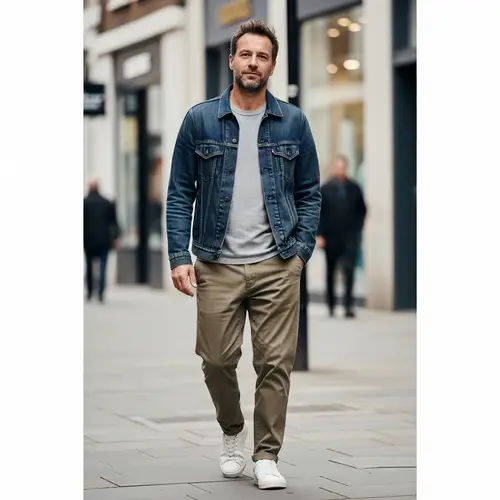 Casual Outfit for Men with Brown Hair | Fashion Ideas