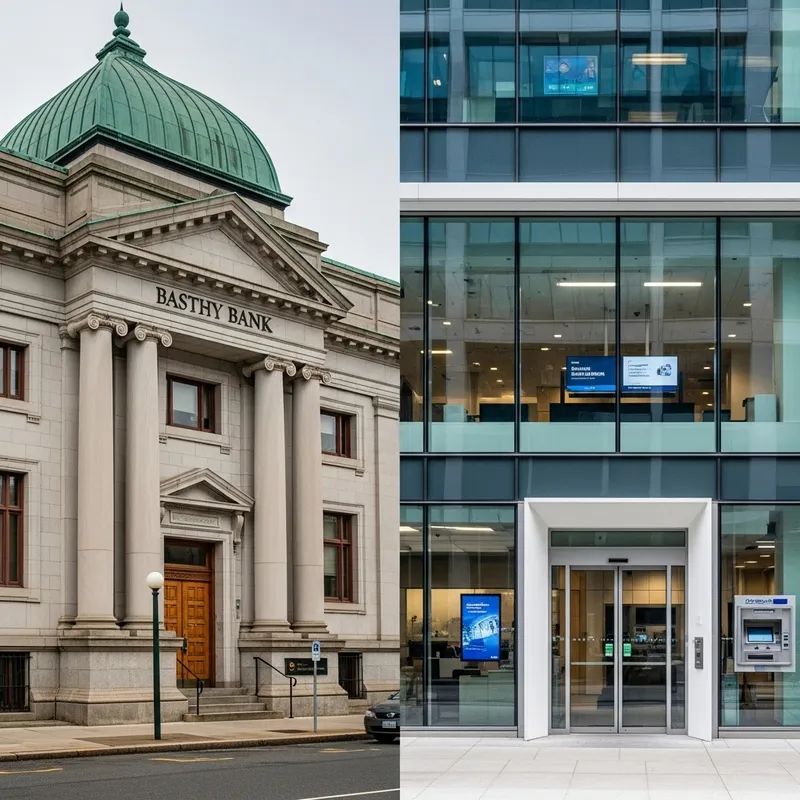 Old vs New Banks: A Visual Comparison