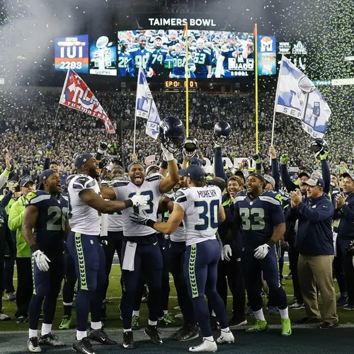 Seattle Seahawks Super Bowl Victory Celebration | Thrilling Scene