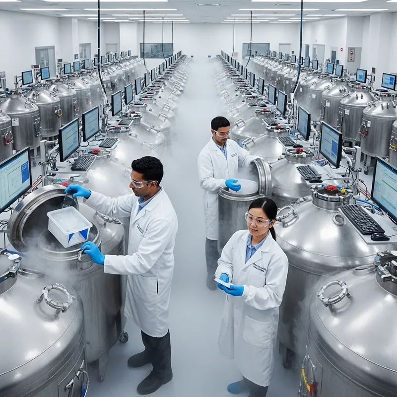 Advanced Cryobank Facility | Innovative Freezing Technology