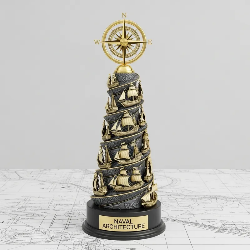 Creative Naval Architecture Trophy | Maritime Award Design Creative Naval Architecture Trophy | Maritime Award Design