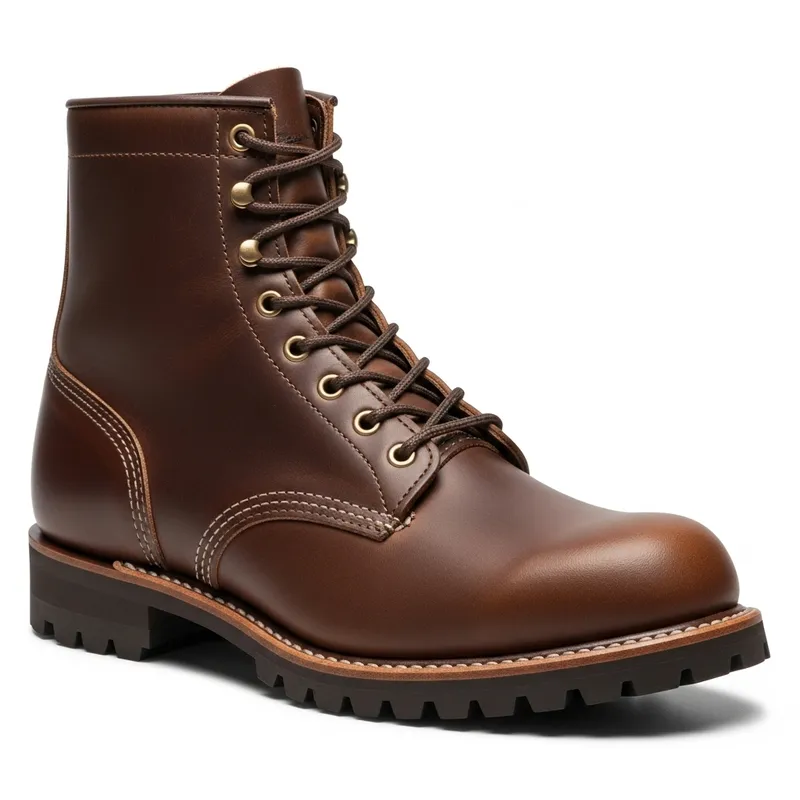 Premium Brown Leather Boots | Traditional Outdoor Footwear Premium Brown Leather Boots | Traditional Outdoor Footwear