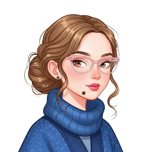 Young South Asian Woman Portrait with Fair Complexion