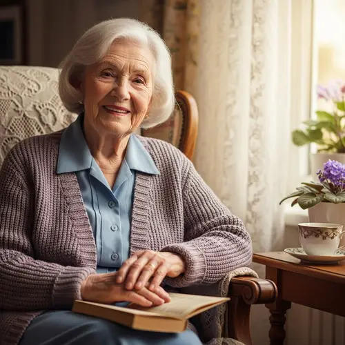 Elderly Woman: Authentic Portraits of Senior Women | Company Name