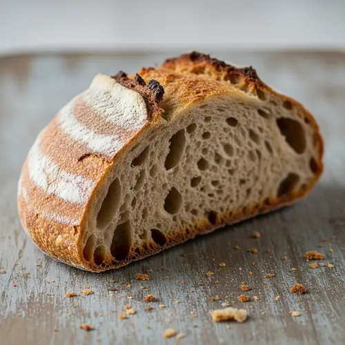 Delicious Bread Slice: Fresh Bakery Goodness