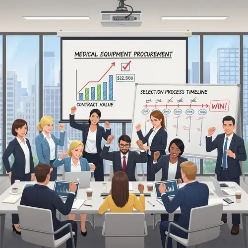 Diverse Team Celebrates Major Contract Win - Triumph & Determination