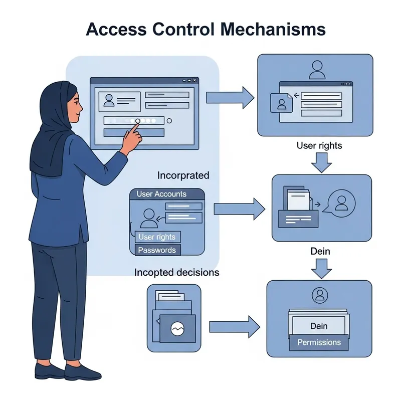 Access Control Mechanisms in Operating Systems: A Detailed Illustration