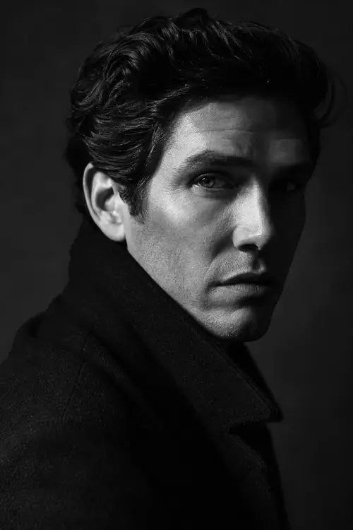 Dramatic Black and White Studio Portrait Photography