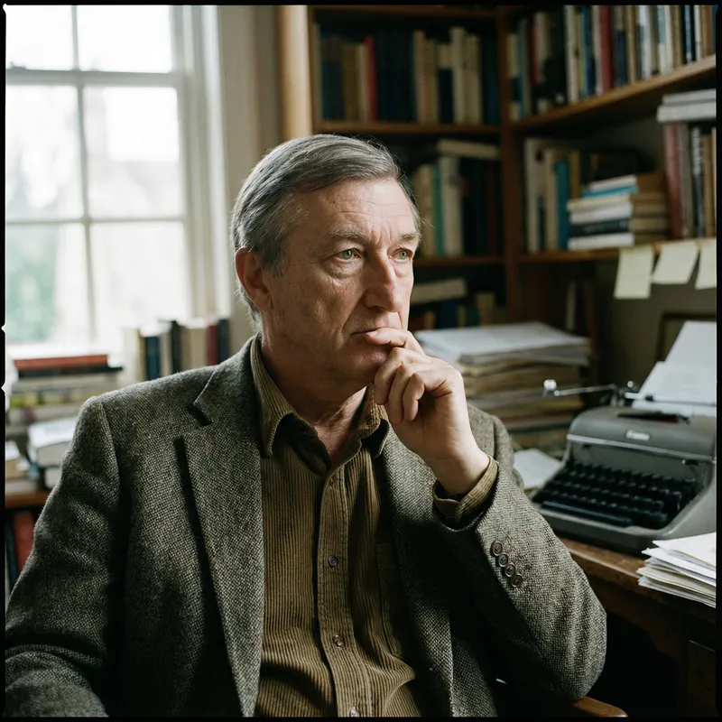 Thoughtful Author Headshot