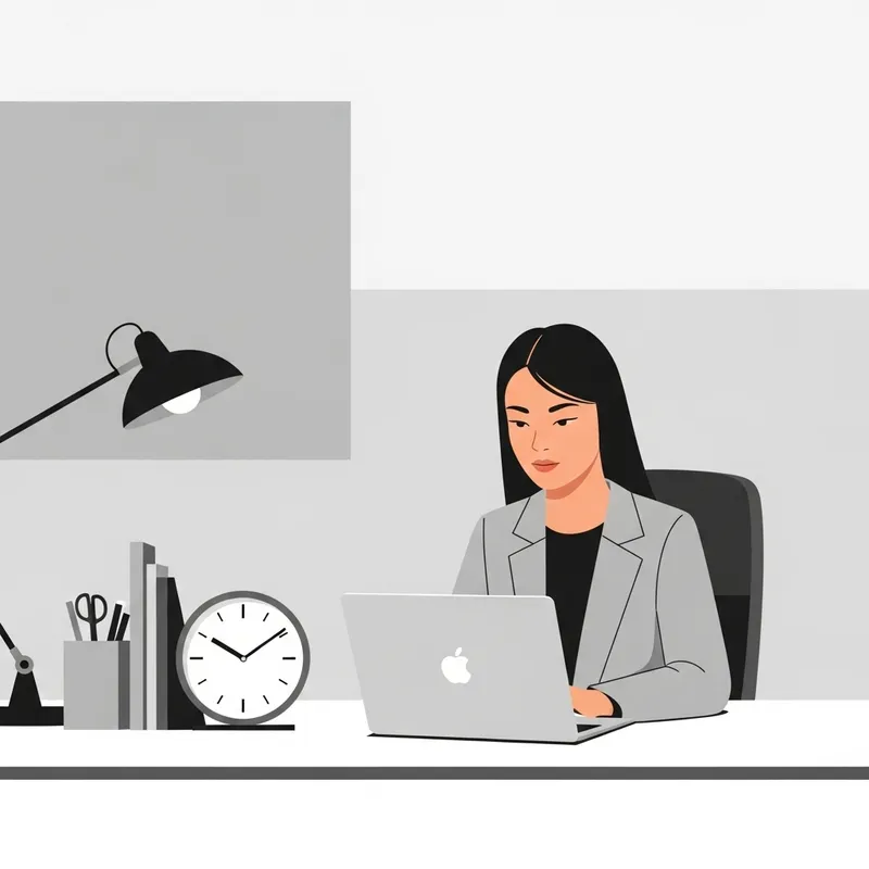 Efficient Time Allocation for Minimalist Workspace Productivity