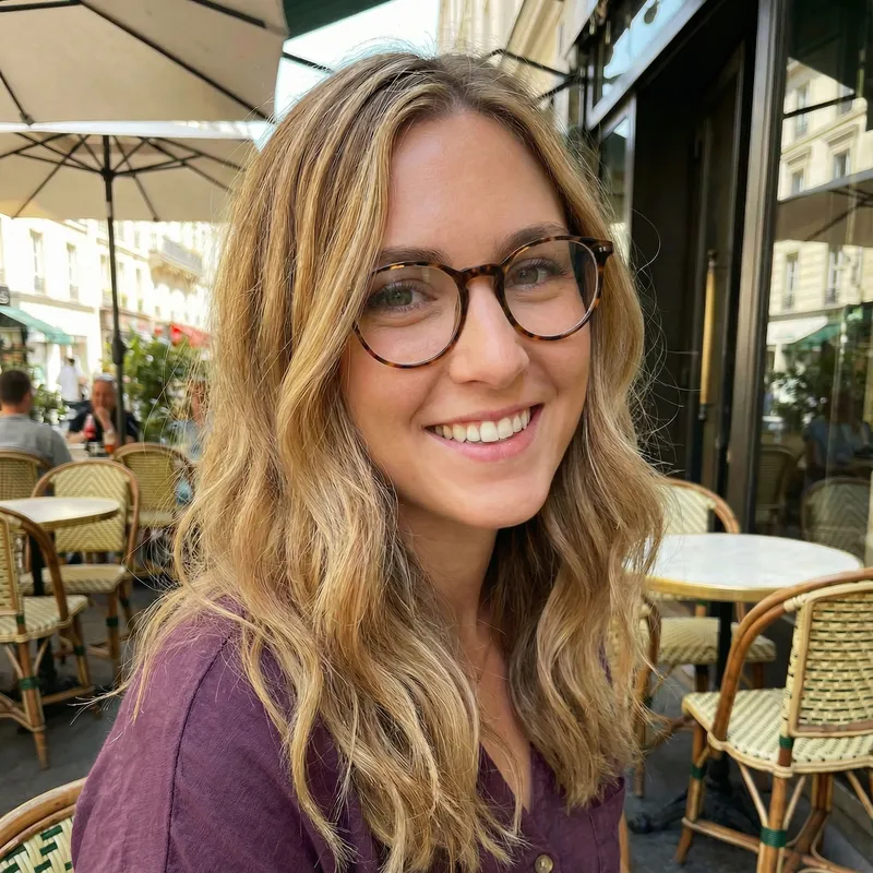 Add Glasses and Change Blouse Color to Purple