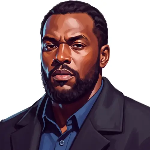 Powerful & Charismatic Digital Portrait Artwork