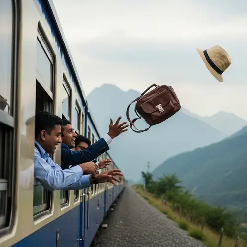 Mr Jones' Mountain Train Adventure: Hat and Bag Tale