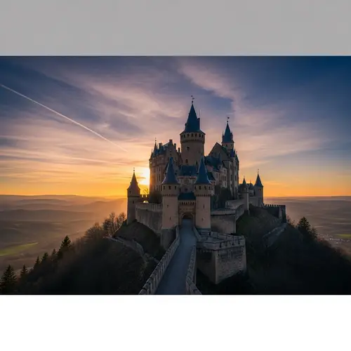 Create a Majestic Castle in an Epic Horizon