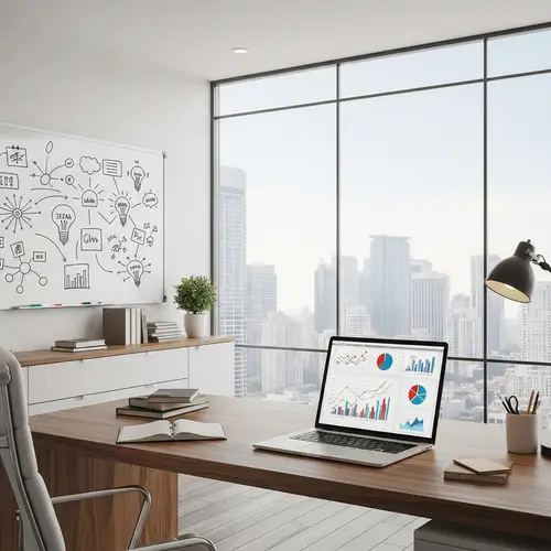 Modern Minimalistic Office for Entrepreneurs