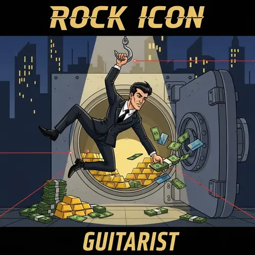 Rock Icon - Artistic Illustration