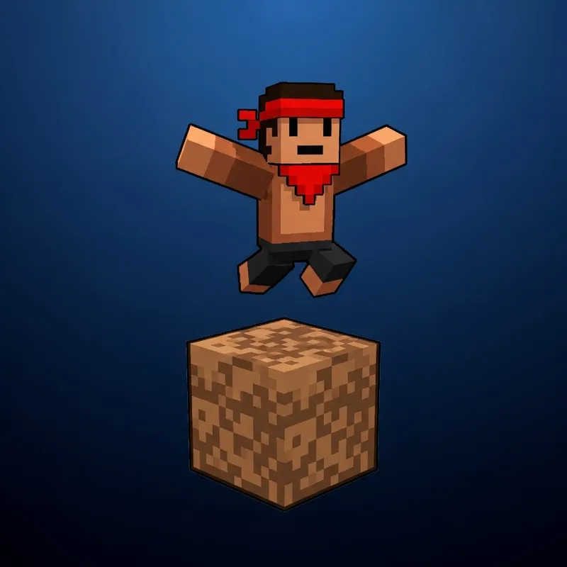 Pixelated BedWars Avatar: Chaman Style