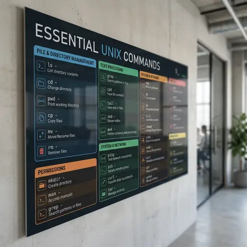 Engaging Unix Commands with Dynamic Blur Effect