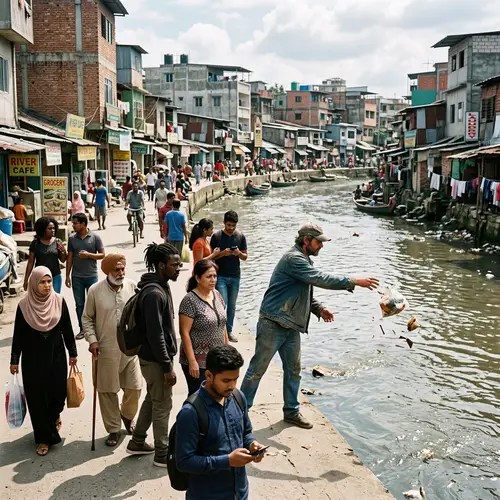 Diverse Community Reacts to Environmental Harm in Broad Daylight