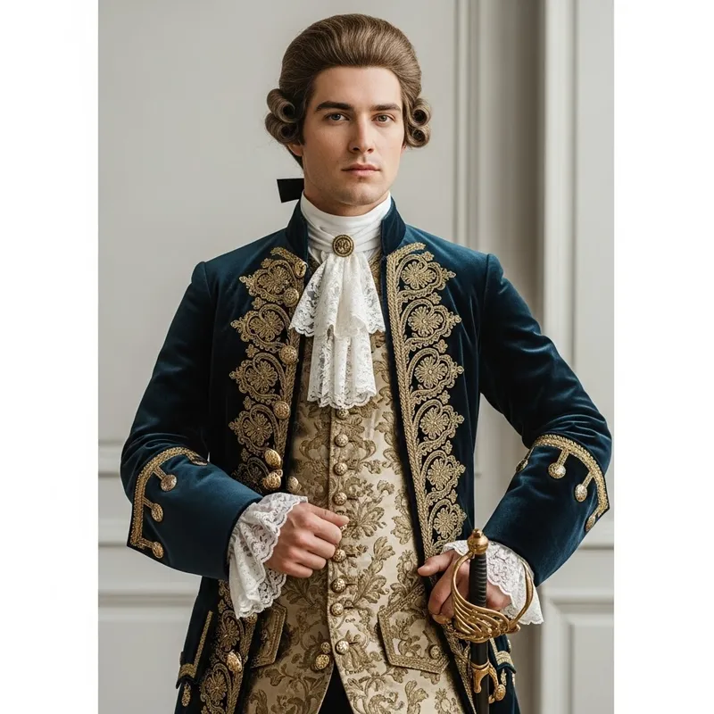 Elegant Aristocrat Costume for Parties