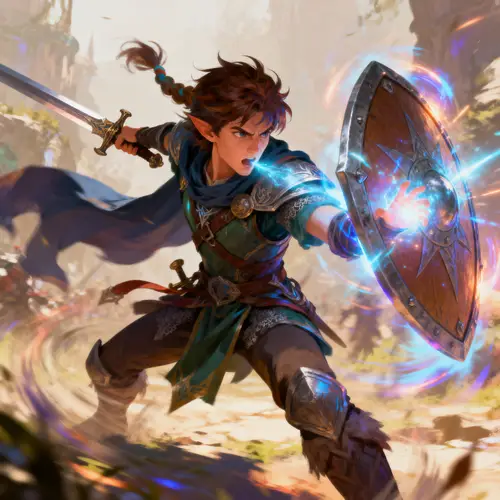 Mastering Shield and Sword Attacks in Combat