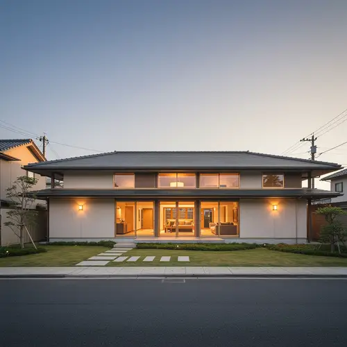 Luxurious 28-Tsubo Single-Story Home Design
