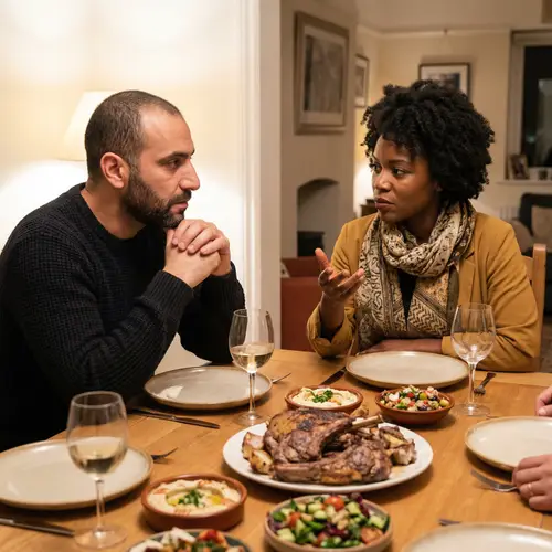 Empowered Dining: A Woman's Bold Conversation