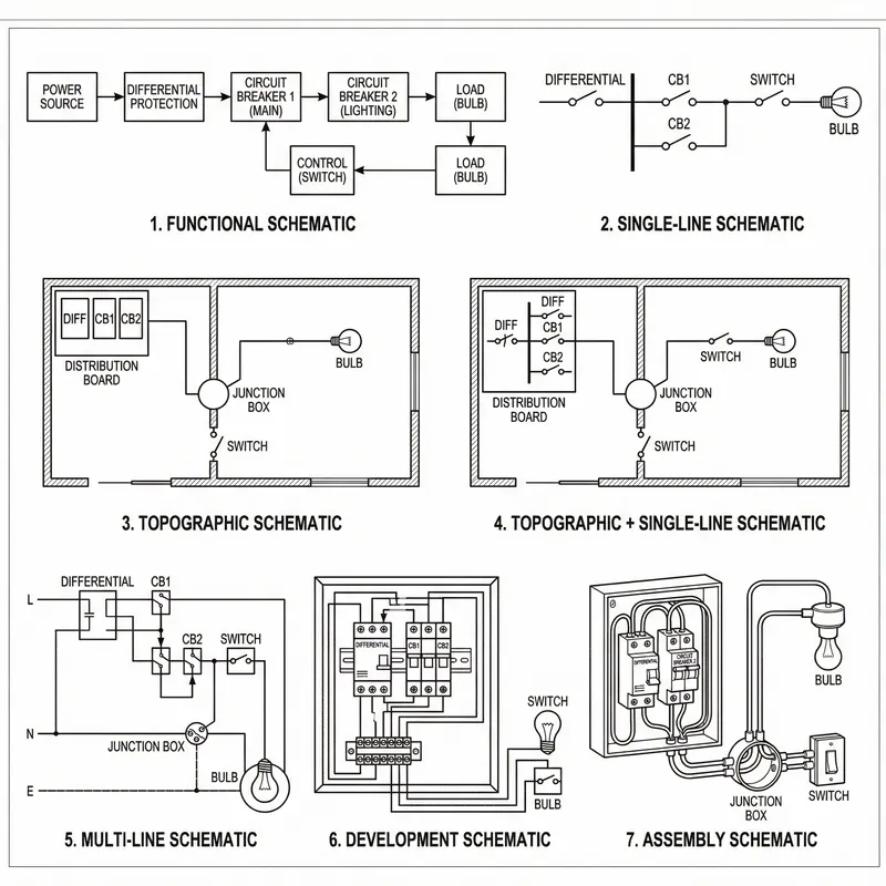 Electrical Schematic Drawings: Types & Components for Circuits