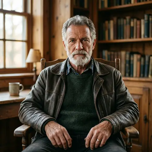 Portrait of a Mature German Man